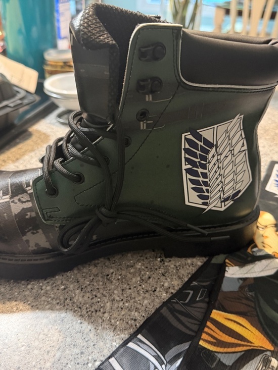 Attack on titan scout boots w/levi socks main image 4